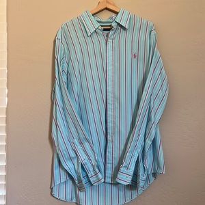 Ralph Lauren Pink Easter Button Up